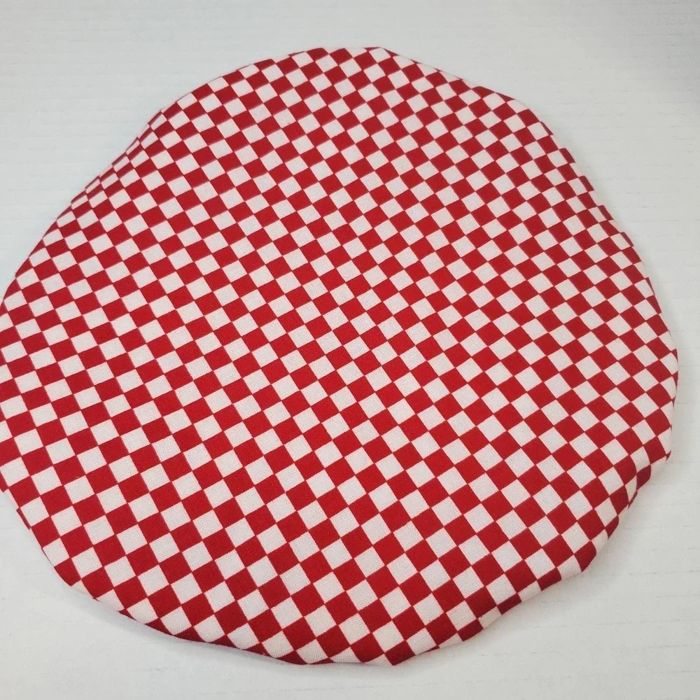 Christmas Cookie Baking Red Checkered KitchenAid Mixing Bowl Decorative Cover